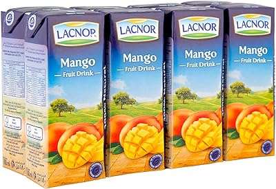 Boisson aux fruits à la mangue lacnor lot de 8 morceaux. Vous cherchez des produits discount de qualité ? Ne cherchez plus, DIAYTAR COTE D'IVOIRE  est là pour vous. Notre boutique en ligne généraliste propose une large gamme d'articles allant de la maison à l'informatique en passant par l'électroménager et la mode. Faites des économies sans compromettre la qualité grâce à notre sélection minutieusement choisie de produits à prix réduits. Profitez des avantages du shopping en ligne avec DIAYTAR COTE D'IVOIRE .