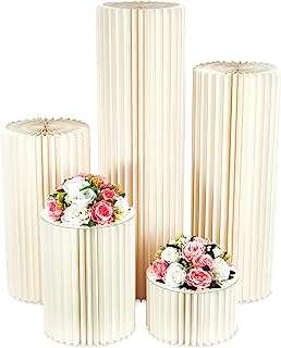 5 pièces acrylique disque cylindre supports fête pliable papier pilier. DIAYTAR COTE D'IVOIRE  est votre destination en ligne pour des offres incroyables. Parcourez notre collection variée de produits discount, comprenant des articles pour la maison, l'électroménager, l'informatique, la mode et les gadgets, et découvrez des prix imbattables qui correspondent à toutes les bourses.