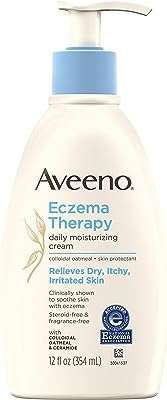 Crème hydratante cicatrisante contre l'eczéma aveeno 12 fl oz (354 ml). DIAYTAR COTE D'IVOIRE, la référence des bonnes affaires en ligne ! Explorez notre boutique et découvrez une sélection variée de produits, de la maison à l'informatique en passant par la mode et les gadgets. Profitez de nos prix compétitifs et achetez en toute confiance. Faites de DIAYTAR COTE D'IVOIRE  votre allié shopping, vous ne le regretterez pas.