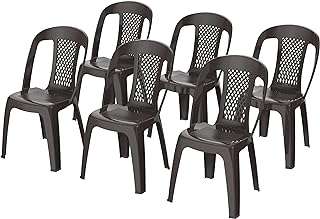 Ensemble de chaises de jardin et d'extérieur cosmoplast regal marron foncé 6. Bienvenue sur DIAYTAR COTE D'IVOIRE, votre destination en ligne pour des achats malins sans vous ruiner. Explorez notre gamme variée de produits discount, allant des indispensables de la maison aux dernières tendances en matière d'électroménager, d'informatique, de mode et de gadgets. Faites des économies tout en maintenant un niveau de qualité élevé grâce à notre boutique en ligne conviviale et optimisée pour le SEO.