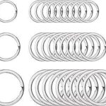 Anneaux porte clés ronds et plats fendus en métal pour organisateur de clés. DIAYTAR COTE D'IVOIRE, la boutique en ligne polyvalente qui répond à tous vos besoins d'articles ménagers à bas prix. Des ustensiles de cuisine pratiques aux produits d'entretien essentiels, nous avons tout ce dont vous avez besoin pour faciliter votre quotidien sans dépenser une fortune. Ne manquez pas nos bonnes affaires !