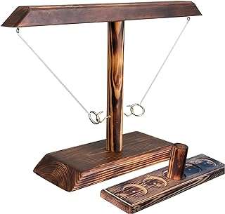 Jeu de lancer d'anneaux de fête à domicile pour enfants et adultes jeu boire en bois. DIAYTAR COTE D'IVOIRE  vous ouvre les portes d'un univers de bonnes affaires. Découvrez notre large gamme de produits discount, allant des indispensables de la maison aux dernières tendances mode, en passant par les gadgets innovants. Profitez d'offres exceptionnelles et de prix imbattables pour des achats malins et éclairés.
