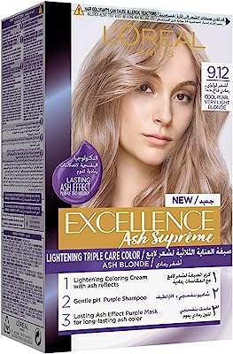 L'oréal excellence ash supreme teinture permanente anti laiton 9.12 cool pearl blond. Mettez fin à la chasse aux bons plans en ligne grâce à DIAYTAR COTE D'IVOIRE . Profitez de notre large éventail de produits discount dans les domaines de la maison, de l'électroménager et bien plus encore. Avec des remises incroyables et des offres spéciales régulières, faites de bonnes affaires sans compromis sur la satisfaction.