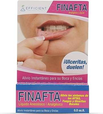 Anesthésique oral liquide vinafta anesthetic 15 ml | pour les plaies et les boutons de fièvre