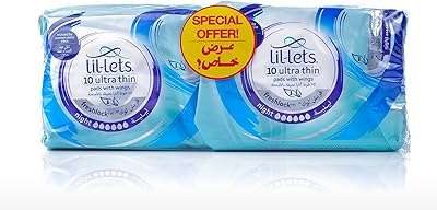 Lil lets serviettes de nuit ultra fines avec ailettes pour plus de sécurité. DIAYTAR COTE D'IVOIRE  - votre guichet unique en ligne pour des produits discount irrésistibles. Parcourez notre large éventail de gadgets innovants, d'équipements ménagers pratiques et de vêtements tendance à prix cassés. Ne manquez pas cette opportunité de faire de bonnes affaires et de réaliser des économies considérables.