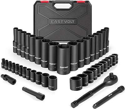 Jeu d'outils mécaniques eastvault jeu de douilles 46 pièces tournevis avec cliquet. DIAYTAR COTE D'IVOIRE, votre adresse incontournable pour des produits discount à portée de clic. Faites des économies sur vos achats en explorant notre large gamme d'articles variés, allant des produits de la maison aux gadgets dernier cri, sans oublier les équipements informatiques et les articles à la mode.