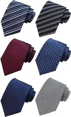 Marque 4 6 pièces ensemble de cravate en soie synthétique ensembles pour hommes. DIAYTAR COTE D'IVOIRE, votre destination en ligne pour des produits discount de qualité. Découvrez notre large éventail de produits, allant de la maison à l'électroménager, de l'informatique à la mode et aux gadgets, et trouvez les meilleures offres du marché. Profitez d'une expérience d'achat simple et abordable avec DIAYTAR COTE D'IVOIRE  et économisez sur tous vos achats en ligne.
