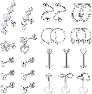 16g boucle d'oreille cartilage stud hoop legend earring cartilage piercing bijoux. DIAYTAR COTE D'IVOIRE, l'adresse incontournable pour tous les amateurs de mode à petit prix. Découvrez notre large sélection de vêtements et accessoires tendances pour hommes et femmes, et exprimez votre style sans vous ruiner. Du casual chic au streetwear, notre boutique en ligne vous offre la possibilité de rester à la pointe de la mode à prix discount. Faites-vous plaisir sans vous soucier du coût !