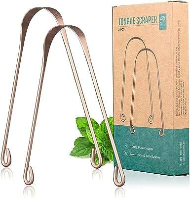 Nettoyant pour langue y killen en cuivre pur 2 pièces pour soins bucco dentaires. DIAYTAR COTE D'IVOIRE, votre boutique en ligne discount pour tous les accros du shopping à petits prix. Découvrez notre vaste choix de produits dans toutes les catégories, allant des articles de décoration aux appareils électroménagers en passant par les vêtements et les jouets. Faites des économies tout en comblant vos envies grâce à nos offres exclusives et notre rapport qualité-prix exceptionnel.