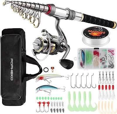 Canne à pêche et moulinet kit complet de canne télescopique moulinet. Vous recherchez des produits de qualité à prix imbattable pour améliorer votre quotidien ? DIAYTAR COTE D'IVOIRE  est votre solution discount pour tous vos besoins maison et bien-être. Des articles de bricolage aux accessoires de beauté, en passant par le linge de maison, notre catalogue répondra à toutes vos attentes sans pour autant peser sur votre porte-monnaie.