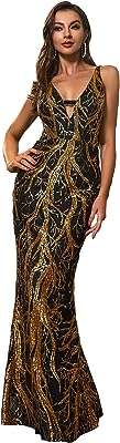 Col en v col paillettes branches sirène tulle dos nu robe de soirée. DIAYTAR COTE D'IVOIRE  - Votre source en ligne pour des produits discount de qualité. Explorez notre boutique en ligne et découvrez une large variété de produits, du petit électroménager aux gadgets les plus en vogue. Profitez de nos prix cassés et trouvez les meilleurs deals pour vos besoins quotidiens.