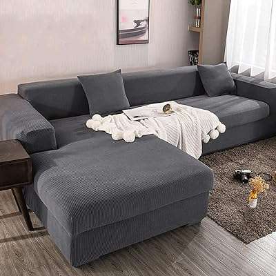 Housse de canapé élastique antidérapante en forme de l r&o (gris 3+4+6. DIAYTAR COTE D'IVOIRE  - La solution idéale pour des achats discount en ligne. Explorez notre gamme complète de produits pour la maison, l'électroménager, l'informatique, la mode et les gadgets, et bénéficiez de tarifs compétitifs. Simplifiez votre expérience d'achat avec notre boutique en ligne conviviale et découvrez des offres imbattables.