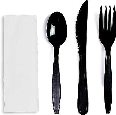 50pcs ensemble de couverts en plastique noir cuillères couteaux fourchettes jetables. Vous recherchez des cadeaux à prix abordable pour vos proches ? DIAYTAR COTE D'IVOIRE  a tout pour vous plaire. Explorez notre gamme de gadgets discount, des articles les plus insolites aux innovations technologiques les plus recherchées. Offrez des cadeaux originaux et faites des économies avec DIAYTAR COTE D'IVOIRE .