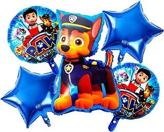 Propecycle 5 pièces paw patrol ballons d'anniversaire décorations de fête de réception cadeau pour bébé. DIAYTAR COTE D'IVOIRE  deviendra rapidement votre référence pour tous vos besoins discount en ligne. Découvrez notre vaste assortiment de produits allant des indispensables de la maison aux dernières innovations technologiques, en passant par les vêtements et les accessoires de mode à prix cassés. Profitez de notre offre exceptionnelle dès maintenant !