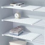 Étagère de placard extensible jigero étagère de rangement réglable pour armoire séparation. Avec DIAYTAR COTE D'IVOIRE, dites adieu aux prix élevés ! Découvrez notre gamme complète de produits discount, des accessoires de maison aux équipements électroniques, en passant par la mode et les gadgets à la pointe de la technologie. Trouvez tout ce dont vous avez besoin à prix réduits en quelques clics seulement.