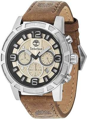 Montre chronographe timberland maynard pour homme cadran beige bracelet en cuir. DIAYTAR COTE D'IVOIRE, votre destination en ligne pour tous les produits discount dont vous avez besoin. Explorez notre large gamme de produits, allant des gadgets de dernière génération aux vêtements à la mode, en passant par les équipements informatiques et bien plus encore, le tout à des prix imbattables.