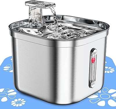 Fontaine d'eau pour chat en acier inoxydable misvanz 74 oz 22 l. Besoin de renouveler votre intérieur ou de vous équiper en nouvelles technologies à prix cassés ? Ne cherchez plus, DIAYTAR COTE D'IVOIRE  a tout ce qu'il vous faut ! Notre boutique en ligne propose une variété impressionnante de produits discount, alliant qualité et prix compétitifs dans des domaines tels que l'électroménager, la mode, l'informatique et bien plus encore.