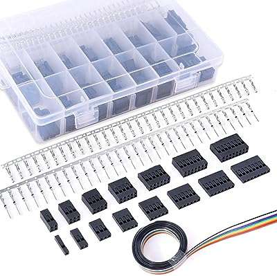 700 pièces 254 mm 1 2 3 4 5 6 7 8 broches connecteur mâle femelle avec 10