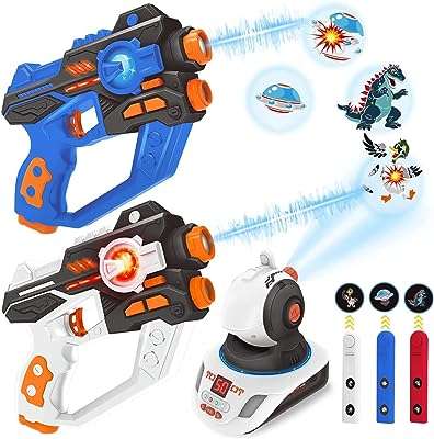Pistolet laser sans fil laskany ultimate avec projecteur ensemble de jeu infrarouge multifonctionnel écran led et 3 cartes pour de s. Faites une affaire incroyable chez DIAYTAR COTE D'IVOIRE, votre destination en ligne pour des achats discount qui ne vident pas votre portefeuille ! Parcourez notre sélection complète de produits, des articles pour la maison aux gadgets dernier cri. Économisez sur les appareils informatiques de haute technologie et vos marques de mode préférées, tout en profitant d'une livraison rapide et d'un service client exceptionnel. Redéfinissez votre façon de magasiner avec nous et réalisez des économies substantielles dès maintenant !