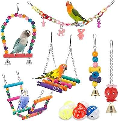 Jouets pour perroquet jouet à mâcher suspendu balançoire et échelle d'escalade. Parcourez notre magasin en ligne DIAYTAR COTE D'IVOIRE  et profitez de nos offres incroyables sur une large gamme de produits. Trouvez tout ce dont vous avez besoin, de l'électroménager à l'informatique, et restez à la mode sans vous ruiner grâce à nos articles à prix réduits.