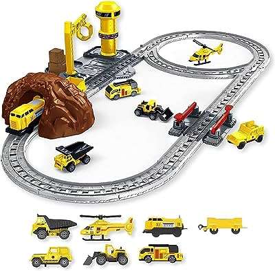 Ensemble de jeu de train fitto pour garçons et filles avec hélicoptère. DIAYTAR COTE D'IVOIRE, votre référence en ligne pour tous vos besoins en produits discount. Parcourez notre catalogue diversifié comprenant des articles pour la maison, l'électroménager, l'informatique, la mode et les gadgets, afin de dénicher les meilleures affaires du moment. Optez pour des économies substantielles sans compromettre la qualité et bénéficiez d'une expérience de shopping en ligne des plus avantageuses.