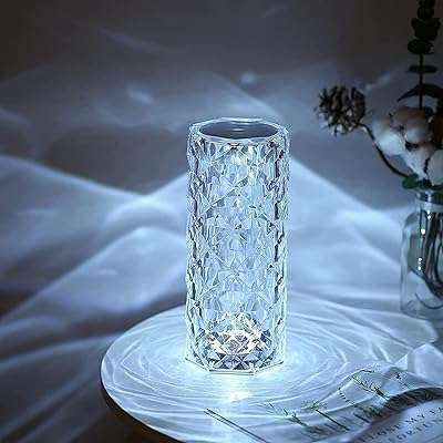 Lampe de table en cristal de diamant millefytm chevet en acrylique rechargeable par usb avec commande. Achetez intelligemment chez DIAYTAR COTE D'IVOIRE  et profitez de notre vaste sélection de produits discount. De la décoration pour votre maison aux ustensiles de cuisine en passant par les appareils électroménagers, notre boutique en ligne généraliste vous offre la possibilité de faire des économies tout en vous procurant des produits de qualité.