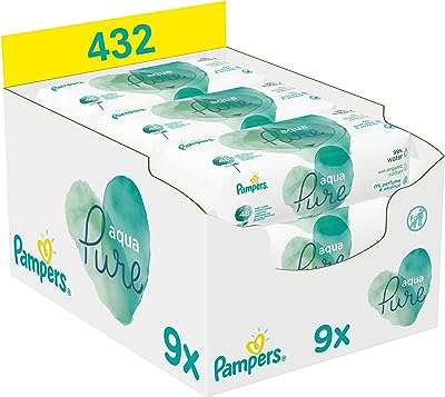 Lingettes pour bébé pampers aqua pure 9 paquets de 48 lingettes. DIAYTAR COTE D'IVOIRE  - Votre guichet unique pour des achats discount en ligne. Découvrez notre catalogue diversifié regorgeant de produits pour la maison, l'électroménager, l'informatique, la mode et les gadgets, le tout à des prix avantageux. Naviguez facilement sur notre site convivial et trouvez les meilleures offres pour vos besoins du quotidien.