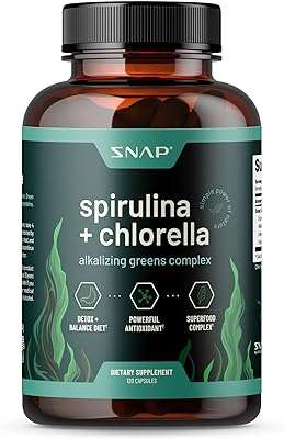 Snap supplements capsules de chlorella spiruline biologique usda | superaliments verts pour le soutien. DIAYTAR COTE D'IVOIRE  is your ultimate destination for discount shopping, providing a diverse range of products that cater to your everyday needs. With everything from essential home appliances to state-of-the-art electronics, trendy fashion pieces, and inventive gadgets, our online store offers unbeatable prices without compromising on quality.