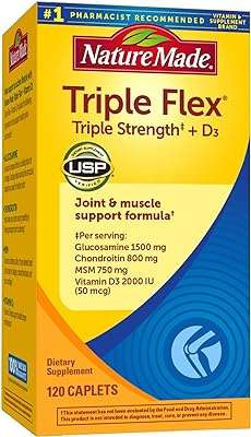 Caplets nature made triple flex triple résistance avec vitamine d3 soutien. Vous recherchez des produits de qualité à prix imbattable pour améliorer votre quotidien ? DIAYTAR COTE D'IVOIRE  est votre solution discount pour tous vos besoins maison et bien-être. Des articles de bricolage aux accessoires de beauté, en passant par le linge de maison, notre catalogue répondra à toutes vos attentes sans pour autant peser sur votre porte-monnaie.