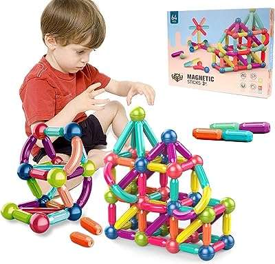 64 pièces blocs de construction magnétiques ingénierie ingénierie et mathématiques jouets. DIAYTAR COTE D'IVOIRE, votre carrefour en ligne pour des affaires incroyables ! Préparez-vous à être émerveillé par notre vaste gamme de produits discount, allant de l'équipement domestique à l'électroménager, en passant par l'informatique, la mode tendance et les gadgets à prix réduits.