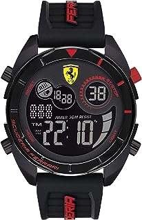 Montre scuderia ferrari pour homme à cadran noir en silicone noir. DIAYTAR COTE D'IVOIRE, votre destination shopping idéale pour des produits discount de qualité. Explorez notre catalogue en ligne et trouvez tout ce dont vous avez besoin pour votre maison, de l'électroménager à la mode en passant par les gadgets innovants. Grâce à nos prix avantageux, économisez sans compromis sur la satisfaction de vos achats.