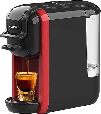 Cafetière expresso multifonctionnelle 3 en 1 sonashi 1450 w avec réservoir. DIAYTAR COTE D'IVOIRE  - L'adresse incontournable des chasseurs de bonnes affaires en ligne. Découvrez notre large gamme de produits à prix discount, allant des gadgets innovants aux appareils électroménagers dernier cri. Faites des économies sans sacrifier vos envies !