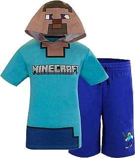 Ensemble de costumes courts minecraft pour garçons avec coupe tnt noire et logo sur sweat. DIAYTAR COTE D'IVOIRE  - La boutique en ligne où qualité et discount se rencontrent. Parcourez notre vaste catalogue et trouvez tout ce dont vous avez besoin, de l'électroménager moderne à la dernière mode tendance. Ne sacrifiez pas votre budget pour obtenir des produits de qualité !