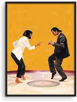 Affiches de décoration de chambre classiques hos & | quentin tarantino des années. DIAYTAR COTE D'IVOIRE  is your ultimate destination for discount shopping, providing a diverse range of products that cater to your everyday needs. With everything from essential home appliances to state-of-the-art electronics, trendy fashion pieces, and inventive gadgets, our online store offers unbeatable prices without compromising on quality.