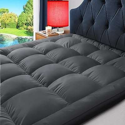 Surmatelas blanc doux et confortable pour sommeil profond 500gsm (gris queen. Faites des économies sur tous vos achats en ligne avec DIAYTAR COTE D'IVOIRE, la référence en termes de boutique en ligne discount. Parcourez notre large gamme de produits allant de la maison à l'électroménager, de l'informatique à la mode et des gadgets, et trouvez tout ce dont vous avez besoin à des prix incroyables. Profitez de nos offres exclusives et commandez dès maintenant pour une livraison rapide à votre porte.