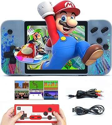 Console de jeu portable rétro console de jeux 800 classic fc avec écran. Vous recherchez des produits discount de qualité garantie ? Ne cherchez plus ! DIAYTAR COTE D'IVOIRE  propose une vaste sélection d'articles de maison, d'électronique, d'informatique, de mode et bien plus encore, le tout à des prix compétitifs pour satisfaire tous vos besoins.