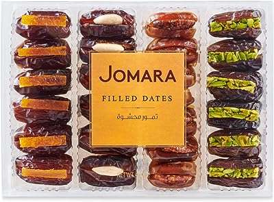 Dattes farcies jomara assorties 400 g. DIAYTAR COTE D'IVOIRE, la référence en matière d'équipements de cuisine à prix doux. Découvrez notre sélection de petits et gros électroménagers qui donneront vie à vos recettes préférées sans pour autant vider votre portefeuille. Mettez à jour votre cuisine avec goût et efficacité grâce à nos offres exclusives et ajoutez une touche de modernité à votre chez-vous !