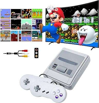 Console de jeu rétro super sfc mini jeux classiques avec 620 et 2. DIAYTAR COTE D'IVOIRE, votre destination en ligne pour des achats malins : explorez nos catégories variées telles que la maison, l'électroménager, l'informatique et la mode, et découvrez des produits discount à prix défiant toute concurrence. Faîtes-vous plaisir sans vous ruiner avec DIAYTAR COTE D'IVOIRE !