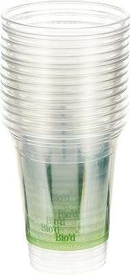 Gobelet jetable en plastique transparent biodégradable de 16 oz pour jus. DIAYTAR COTE D'IVOIRE  vous offre toutes les bonnes affaires sur un seul site. Découvrez notre sélection de produits discount pour la maison, l'électroménager, l'informatique et la mode. Bénéficiez de nos prix imbattables et trouvez les articles de qualité que vous recherchez, sans vous ruiner !