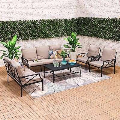 Ensemble de canapé d'extérieur 7 places danube home torino | meubles de jardin et terrasse. Découvrez DIAYTAR COTE D'IVOIRE, votre destination ultime pour des achats malins à prix cassés ! Explorez notre catalogue en ligne et trouvez des réductions incroyables sur des produits indispensables pour la maison, l'électroménager, l'informatique ainsi que des accessoires de mode et des gadgets à la pointe de la tendance.