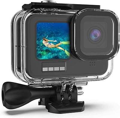Étui étanche pour gopro hero 11 10 9 noir 60 m 196 pieds de protection. DIAYTAR COTE D'IVOIRE, votre partenaire shopping pour des bonnes affaires au quotidien. Profitez de notre large sélection de produits de qualité à prix réduits, allant des appareils électroménagers indispensables aux dernières tendances de la mode, en passant par les gadgets high-tech et les accessoires informatiques incontournables.