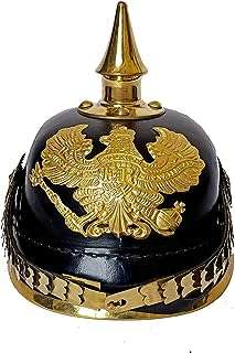 Casque allemand bucklehope spike | impérial en cuir uniformes et casques en laiton de l'armée. DIAYTAR COTE D'IVOIRE  - votre solution tout-en-un pour des achats discount en ligne ! Découvrez notre gamme finale de produits, allant des indispensables de la maison aux dernières tendances de la mode et de la technologie. Obtenez les meilleurs prix sur une sélection variée d'articles, vous permettant de réaliser d'énormes économies tout en profitant de produits de qualité. Avec des options de livraison flexibles et une satisfaction garantie, nous faisons de votre expérience d'achat un jeu d'enfant !
