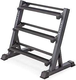Organisateur de stockage de poids à plusieurs niveaux avec support d'haltères 3 pour salle. Rendez votre shopping en ligne encore plus satisfaisant avec DIAYTAR COTE D'IVOIRE . Notre boutique propose une grande variété de produits discount pour tous les aspects de votre vie, de l'équipement de la maison aux gadgets à la mode. Profitez de nos prix compétitifs et trouvez des offres incroyables sur tous vos achats !
