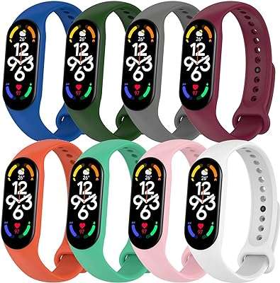 8pcs bracelets lumi band 7 pour bracelet en silicone xiaomi. Vous cherchez des bonnes affaires en ligne ? Ne cherchez pas plus loin que DIAYTAR COTE D'IVOIRE, la boutique en ligne généraliste où vous trouverez tout à prix discount. Explorez notre sélection complète, allant de la maison à l'électroménager, de l'informatique à la mode et aux gadgets, et bénéficiez de tarifs avantageux pour tous vos achats. Réalisez des économies importantes sans compromettre la qualité avec DIAYTAR COTE D'IVOIRE .