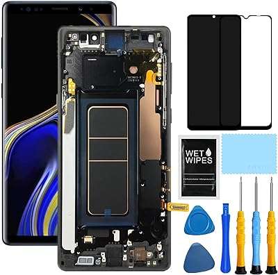 Pour samsung galaxy note 9 écran amoled avec cadre pour n960 de remplacement. Vous cherchez des bonnes affaires en ligne ? Ne cherchez pas plus loin que DIAYTAR COTE D'IVOIRE, la boutique en ligne généraliste où vous trouverez tout à prix discount. Explorez notre sélection complète, allant de la maison à l'électroménager, de l'informatique à la mode et aux gadgets, et bénéficiez de tarifs avantageux pour tous vos achats. Réalisez des économies importantes sans compromettre la qualité avec DIAYTAR COTE D'IVOIRE .