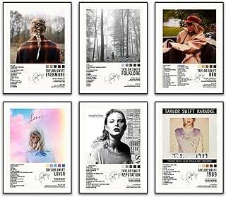 Taylor swift folklore 1989 reputation music poster lot de 6 affiches murales sur toile. Ne dépensez pas plus que nécessaire, et optez pour DIAYTAR COTE D'IVOIRE  ! Notre boutique en ligne spécialisée dans les produits discount propose une large gamme d'articles pour la maison, l'électroménager, l'informatique, la mode et les gadgets, tous offerts à des prix défiant toute concurrence. Profitez de cette opportunité pour économiser tout en vous offrant ce dont vous avez besoin.