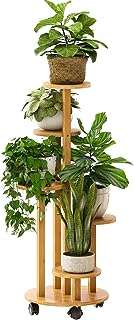 Support de plantes haut à 5 niveaux présentoir de pots en bois pour intérieur et extérieur. Découvrez DIAYTAR COTE D'IVOIRE  et préparez-vous à vivre l'expérience d'achat en ligne ultime. Notre boutique propose une gamme complète de produits discount, de la maison aux appareils électroniques, en passant par la mode, offrant ainsi des solutions abordables pour tous vos besoins.