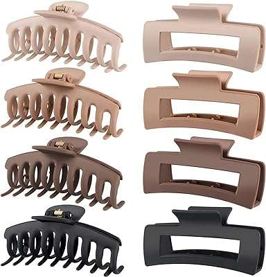 8 pièces de grandes barrettes à cheveux de 43" pour femmes épais fins et bouclés. Bienvenue chez DIAYTAR COTE D'IVOIRE, votre guichet unique pour des achats discount en ligne. Parcourez notre catalogue étendu et trouvez des articles variés, allant de l'électroménager pratique à la dernière mode, le tout à des prix imbattables. Profitez de la qualité sans compromis tout en maximisant vos économies chez nous.