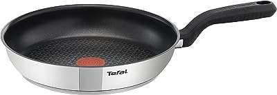 Poêle antiadhésive tefal comfort max 30 cm en acier inoxydable. DIAYTAR COTE D'IVOIRE  : votre destination shopping discount ! Découvrez notre boutique en ligne généraliste qui vous offre une multitude de produits à prix cassés, allant de l'électroménager à l'informatique en passant par la mode et les gadgets. Faites le choix du meilleur rapport qualité-prix et trouvez tout ce dont vous avez besoin en visitant notre site dès maintenant !