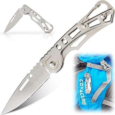 Couteau de poche pliant haute performance en acier inoxydable 420hc dureté 58hrc avec clip. Découvrez DIAYTAR COTE D'IVOIRE, votre nouvelle destination pour des achats discount en ligne. Parcourez notre large assortiment de produits allant des articles pour la maison aux appareils électroniques, en passant par la mode et les gadgets, et bénéficiez de réductions incroyables. Ne cherchez plus ailleurs, nous avons tout ce qu'il vous faut à des prix compétitifs.